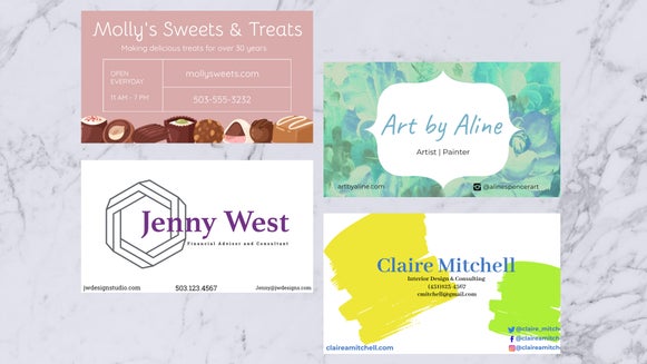 Business card featured image
