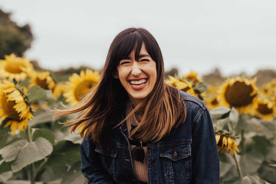 Photo to watercolor smiling portrait