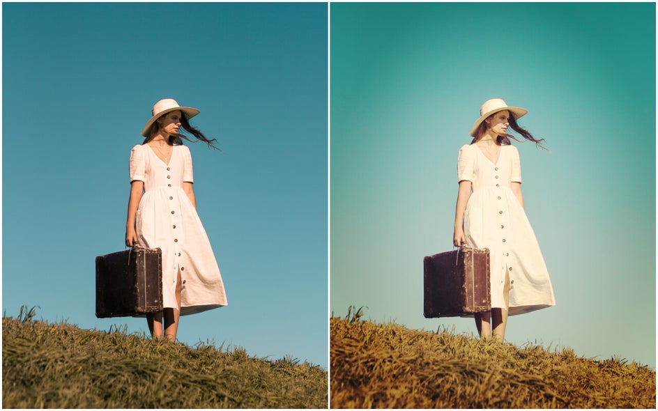 how to create vintage photo effects in BeFunky