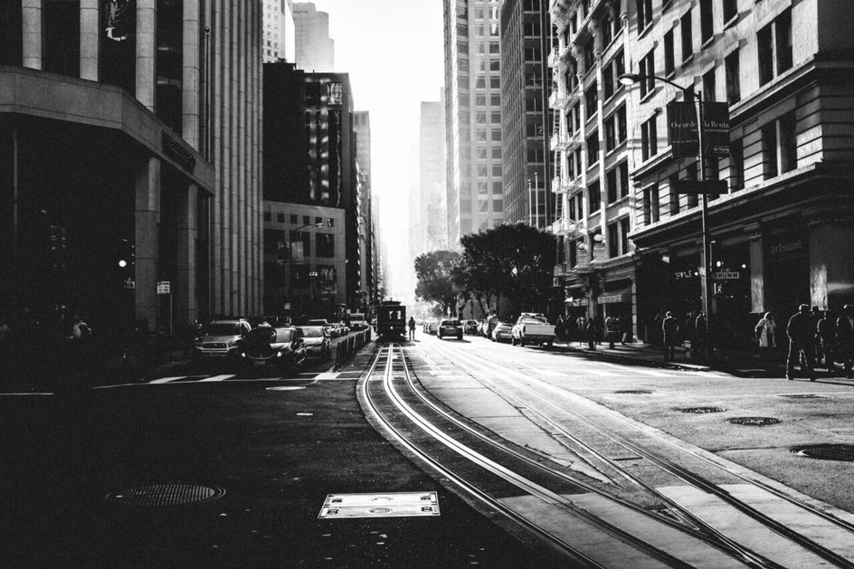 black and white photo effects in BeFunky
