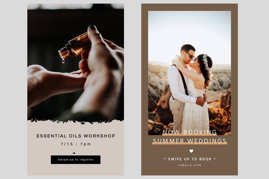 how to link Instagram Story to website