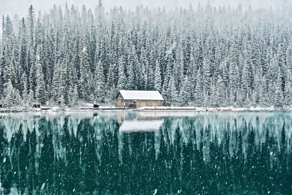 how to add winter photo effects in BeFunky