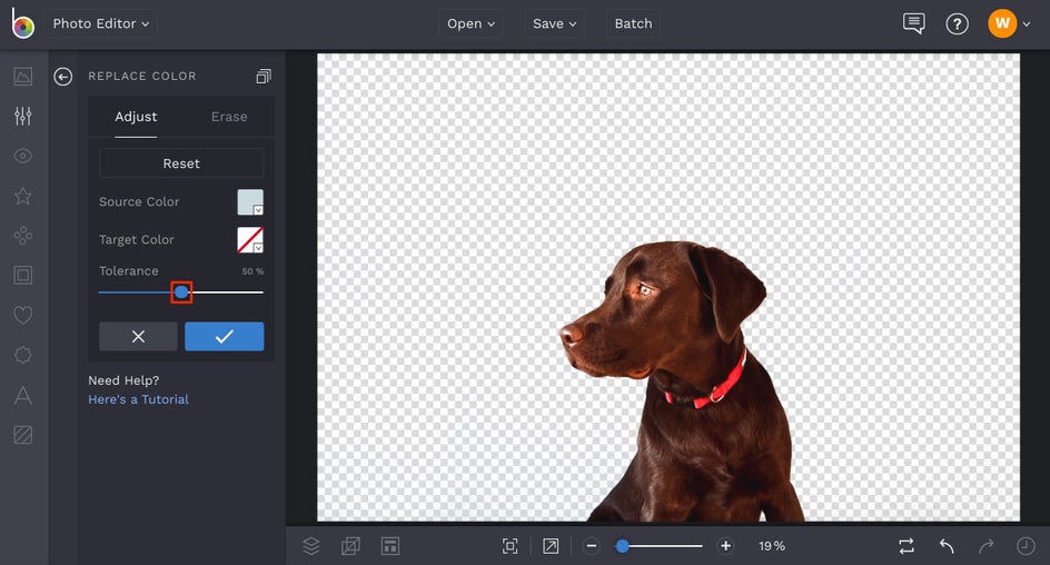 how to remove photo background