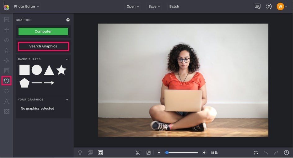 Use the graphics library to add illustrations