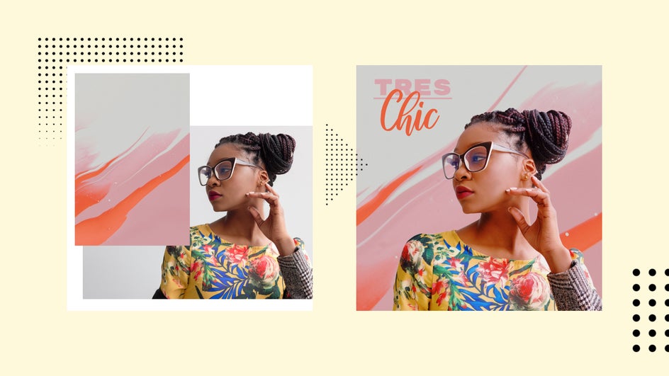 instagram stock image background example
