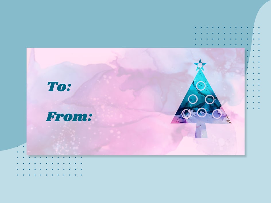 holiday overlays gift tags