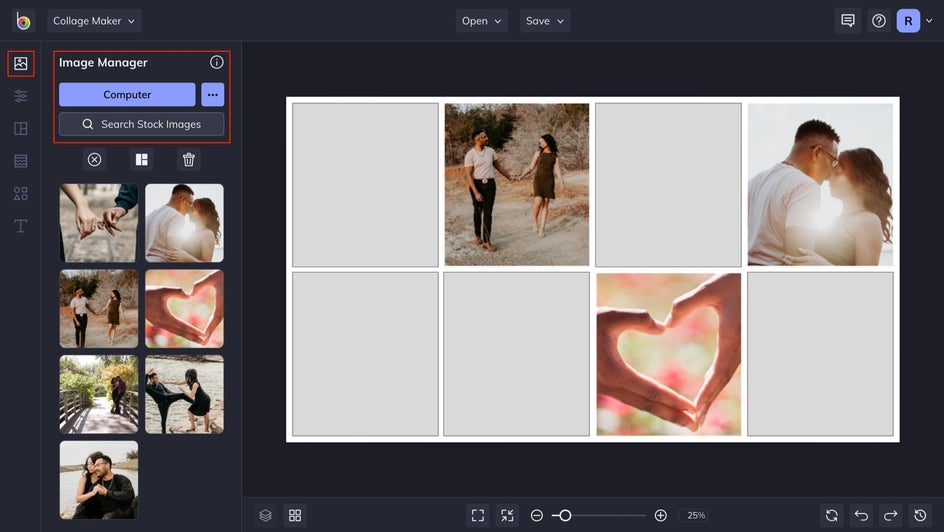 add your photos