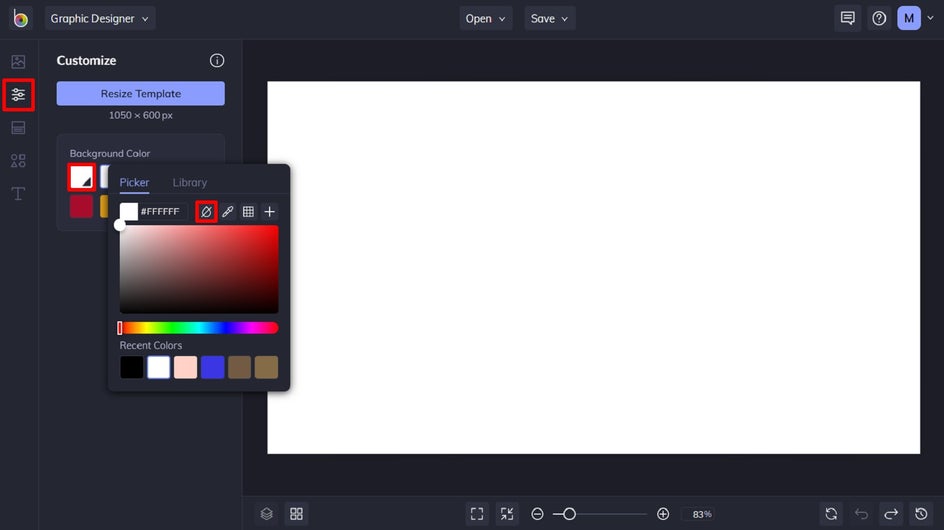 blank background