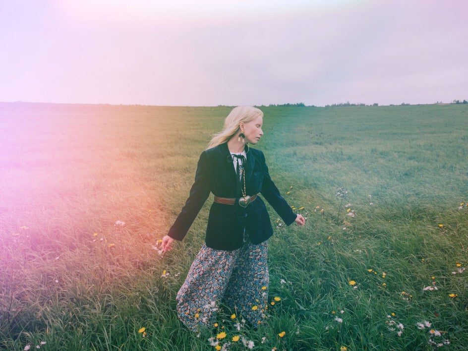 light leak vintage after