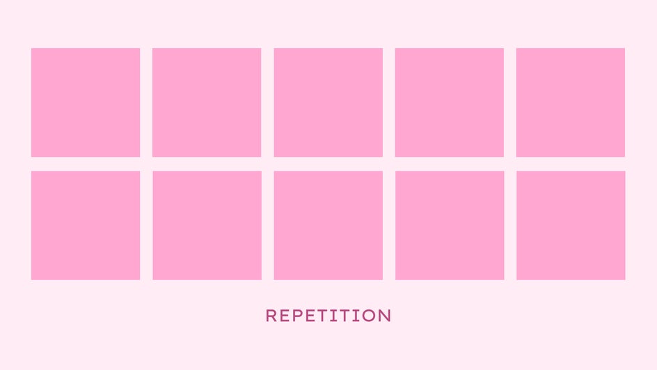 design principle repetition